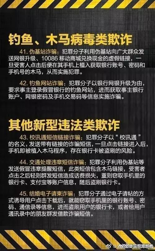 最全電信詐騙方式在此！別再上當(dāng)了