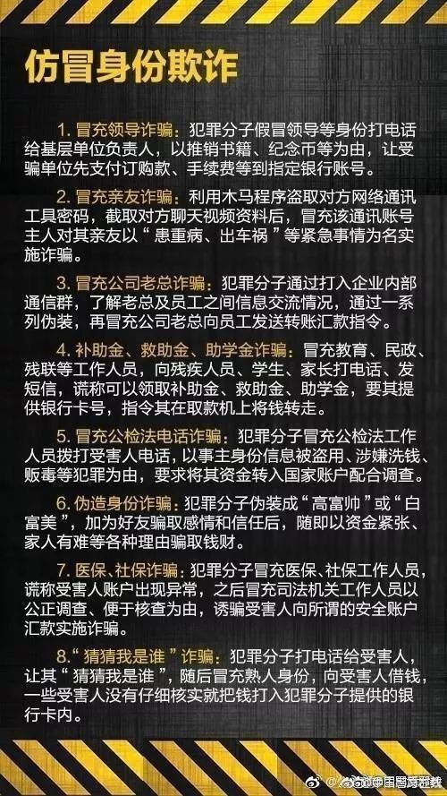 最全電信詐騙方式在此！別再上當(dāng)了