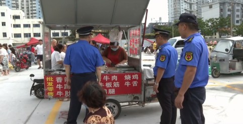 「創(chuàng)建文明城市 共筑美好家園」  臨沂河?xùn)|區(qū)：市場(chǎng)規(guī)范經(jīng)營(yíng) 退路進(jìn)市，還路于民
