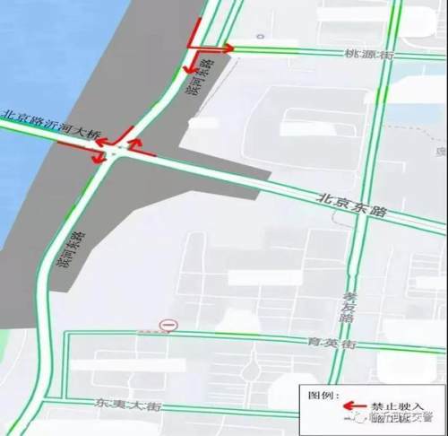 改造施工，臨沂這座橋?qū)⒎忾]