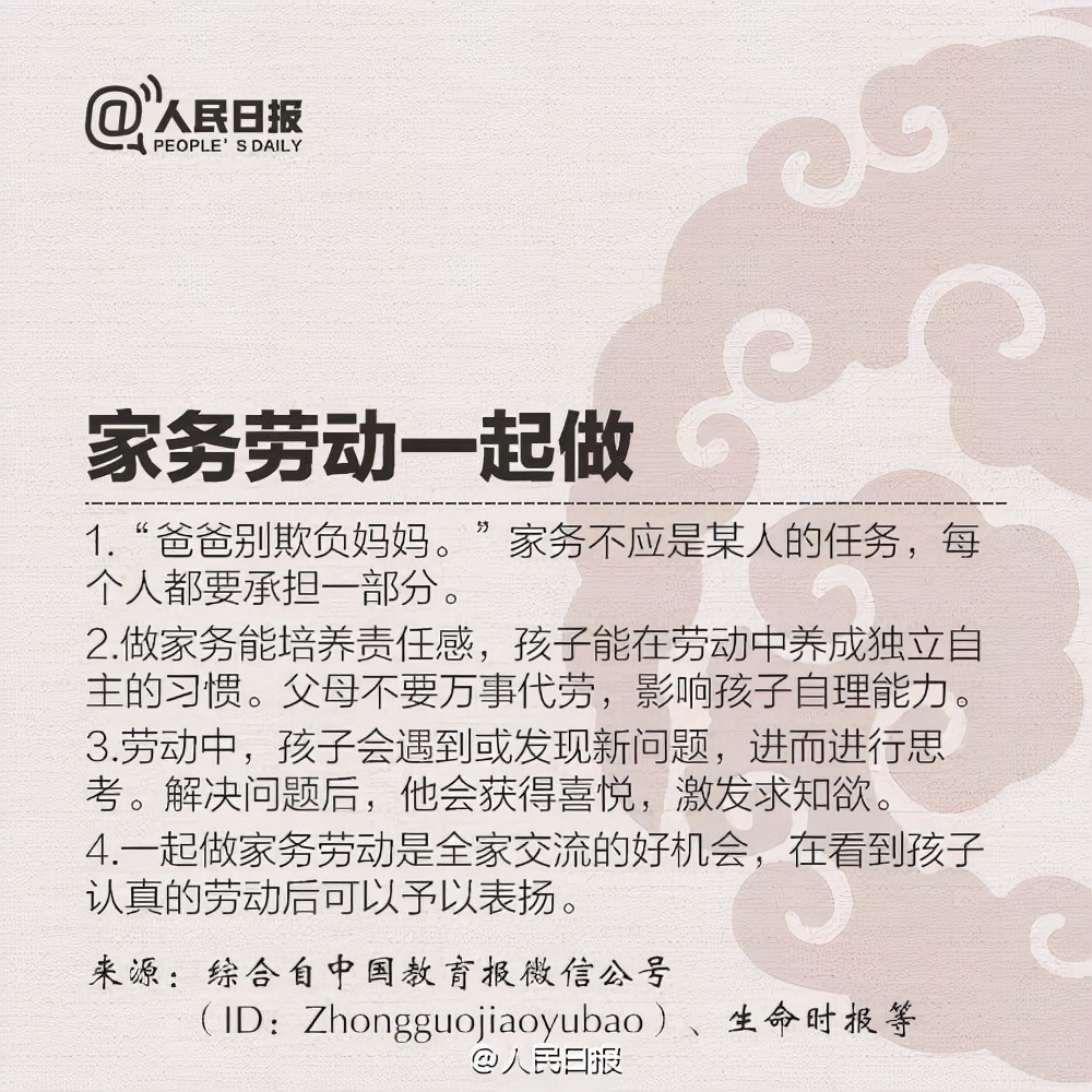人民日報：優(yōu)秀父母的9條標(biāo)準(zhǔn)，請家長自己對照，你做到了幾條
