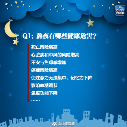 如何減少熬夜對身體的傷害？