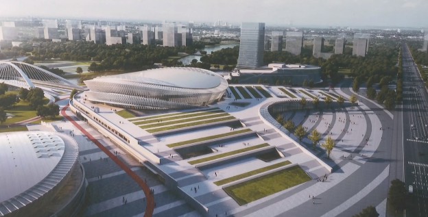 臨沂奧體中心項(xiàng)目：加速建設(shè)國(guó)內(nèi)一流體育中心