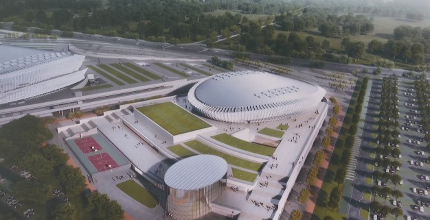 臨沂奧體中心項(xiàng)目：加速建設(shè)國(guó)內(nèi)一流體育中心