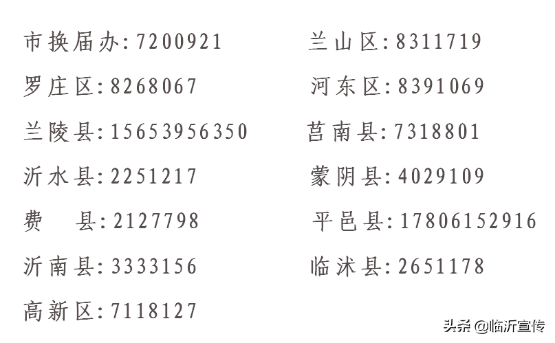 臨沂：嚴(yán)厲打擊破壞村（社區(qū)） “兩委”換屆選舉行為（附電話）
