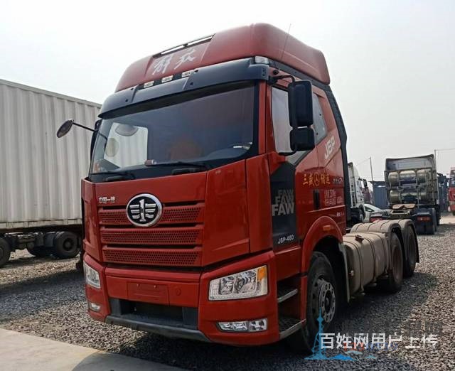 出售精品二手解放牽引車 460馬力，國(guó)五，雙驅(qū)輕體