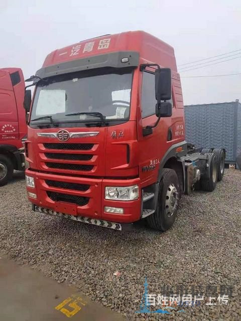 出售二手解放悍V牽引車(chē)，350馬力，錫柴發(fā)動(dòng)機(jī)，