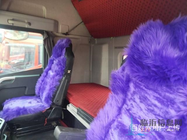 出售9.6米二手解放平板車(chē) 國(guó)五375馬力前四后八