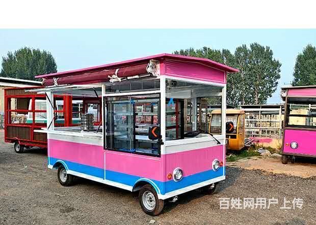 沂南快餐車房車移動早餐車流動推車擺攤小吃車