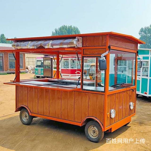 沂南快餐車房車移動早餐車流動推車擺攤小吃車