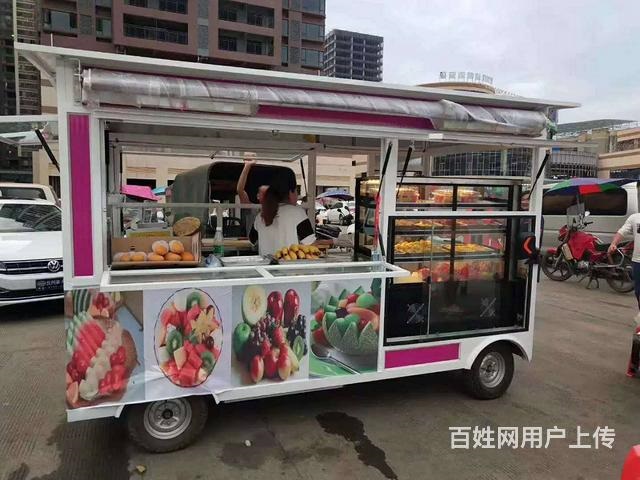 沂南快餐車房車移動早餐車流動推車擺攤小吃車