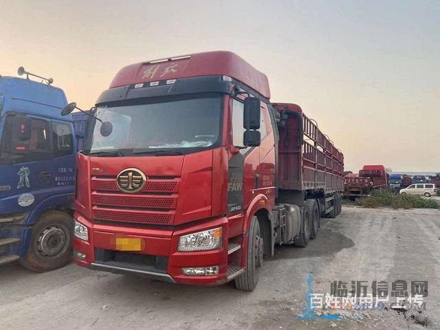 解放 天龍 汕德卡半掛車低價轉(zhuǎn)讓 可提檔 可按揭！