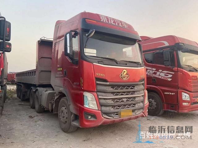 解放 天龍 汕德卡半掛車低價轉(zhuǎn)讓 可提檔 可按揭！