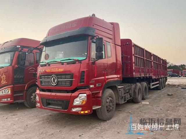 解放 天龍 汕德卡半掛車低價轉(zhuǎn)讓 可提檔 可按揭！