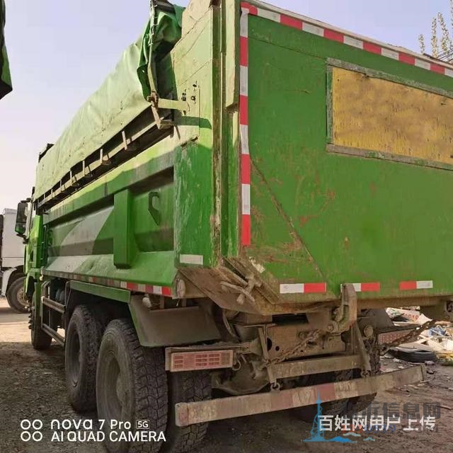 前四后八二手德龍6米自卸車(chē) 400馬力 國(guó)五排放