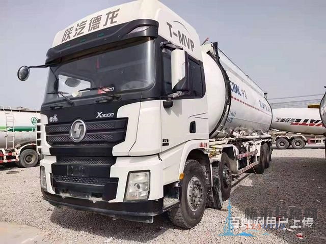 精品二手德龍散裝水泥罐車 375馬力，國五48方罐