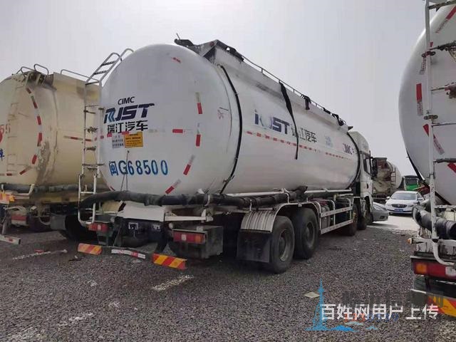 精品二手德龍散裝水泥罐車 375馬力，國五48方罐