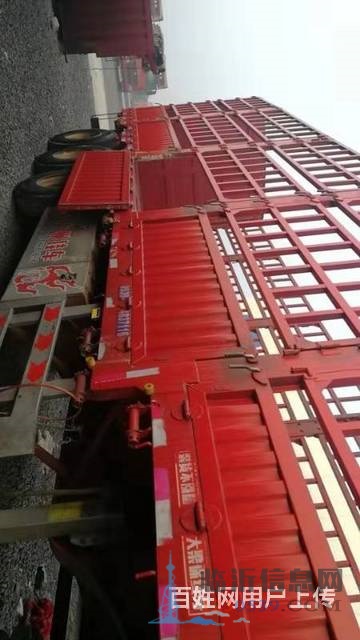 處理一臺(tái)二手13米花籃半掛車(chē) 整車(chē)高強(qiáng)版 輕量化