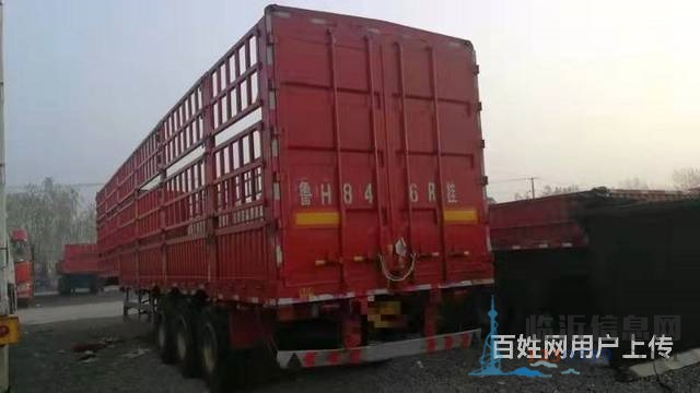 處理一臺(tái)二手13米花籃半掛車(chē) 整車(chē)高強(qiáng)版 輕量化