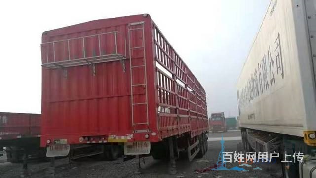 處理一臺(tái)二手13米花籃半掛車(chē) 整車(chē)高強(qiáng)版 輕量化