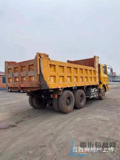 轉(zhuǎn)讓11年國3排放陜汽德龍后八自卸車，貨箱5米8