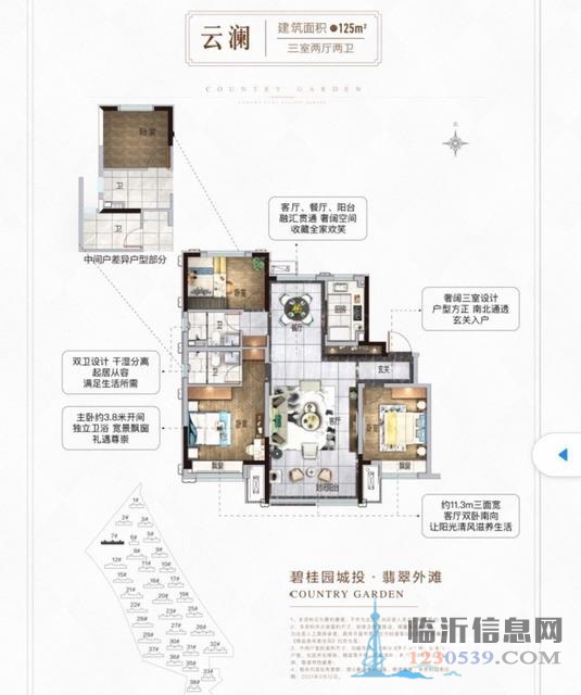 碧桂園城投翡翠外灘剛需三室，精裝交房高品質(zhì)社區(qū)