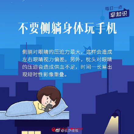 昨晚你熬夜看手機了嗎？