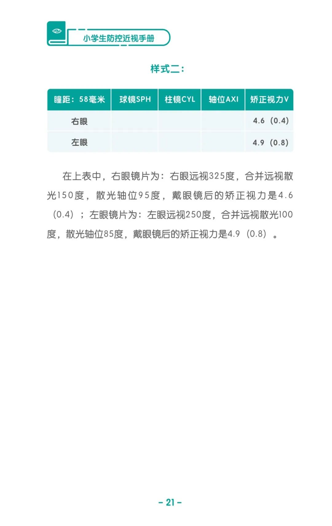 收藏！《兒童青少年防控近視系列手冊》之小學(xué)生篇