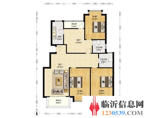 價格隨便比較  用錢急出售 三室?guī)к噹?盛世嘉園