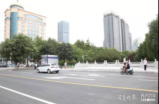提前一星期，臨沂蘭山主城區(qū)沂州路青龍河橋恢復通行