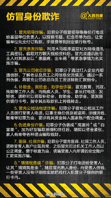 警惕！60種電信網(wǎng)絡(luò)詐騙手段 別再上當(dāng)！