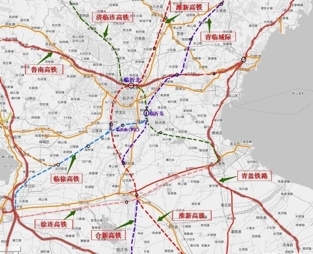 臨沂打造新的“米”字形高鐵樞紐，將實現(xiàn)高鐵“135交通圈”