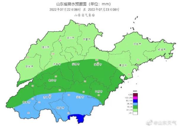 暴雨預警！中央氣象臺：今天，山東南部局地大到暴雨！臨沂日照已降暴雨！