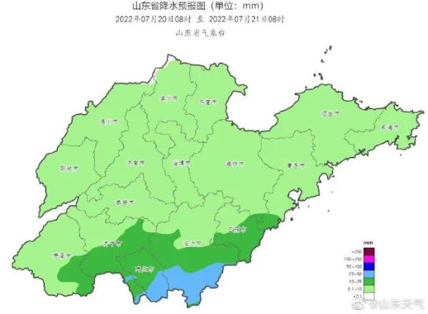 暴雨預警！中央氣象臺：今天，山東南部局地大到暴雨！臨沂日照已降暴雨！