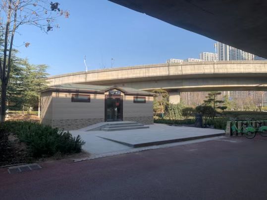 臨沂市直管公共綠地新增32座裝配式公廁